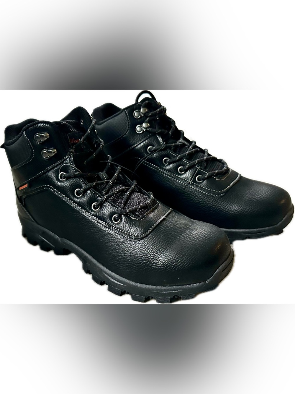 Weatherproof Vintage Men's Jace Hiker Boots - Black, Size 11, New in box